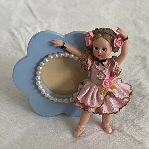 Vintage Madame Alexander Classic Ballerina figure with mini frame 2000s